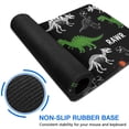 thumbnail image 6 of Long Mouse Pads for Desk,Black Cartoon Dinosaurs Rawr Pattern Desk Mats on Top Of Desks, Desk Mouse Pad Extra Large with 3mm Non-Slip Base and Stitched Edge for Gaming,Office,Work,Home 31.5"x11.8", 6 of 6