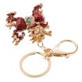 thumbnail image 4 of Opal Crystal Kylin Llavero Llavero Monedero Encanto Llavero Cadena Colgante Rojo Yuyangstore Opal Cristal Kylin Llavero, 4 of 7
