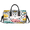 Black, variant on Herdesigns Easter Rabbit Travel Gym Bag, Eggs Spring Leaf Sports Duffle Bag Waterproof Lightweight Weekend Carry On Tote for Men Women
