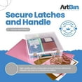 thumbnail image 4 of Super Satchel -Compartment Box- Plastic Art and Craft Supply Storage Container AB unit, 4 of 8