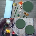 thumbnail image 5 of 6Pcs Flower Foam Blocks,6.5Inch Round Dry Floral Foam for ,for Wedding Aisle Flowers,Party Decoration,6 x Flower Foam,green, 5 of 6
