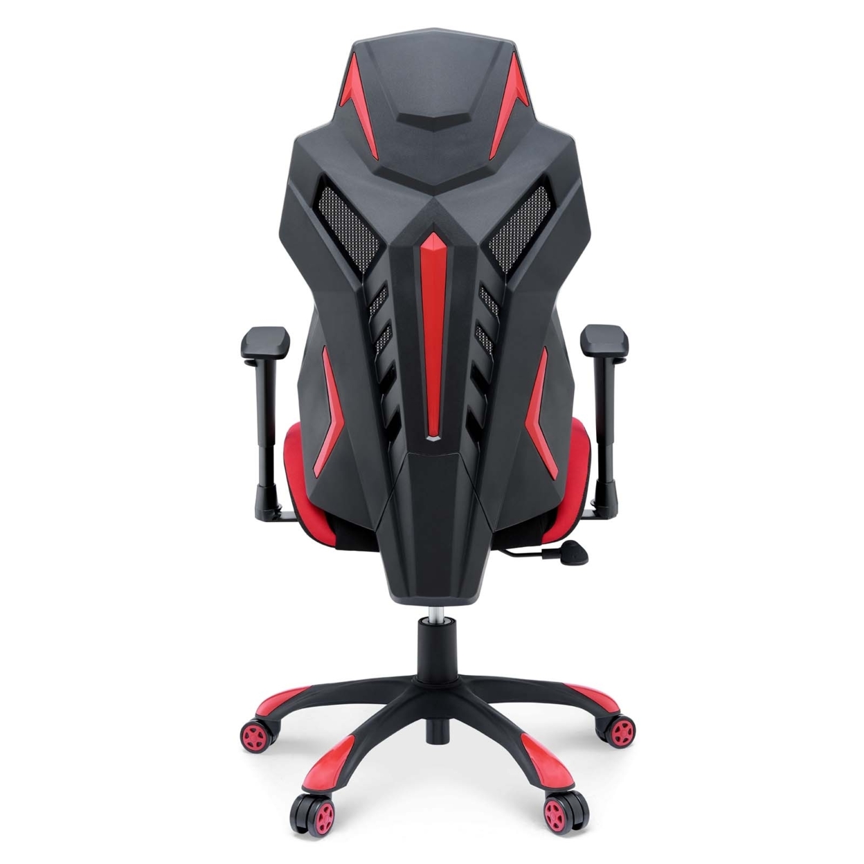Modway Speedster Modern Mesh Fabric Gaming Computer Chair in Black/Red - image 5 of 8