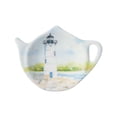 thumbnail image 3 of Gourmet Art 4-Piece Lighthouse Teapot Shaped Tea Bag Holder Set/Spoon Rests, 3 of 5