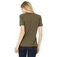 thumbnail image 5 of Bella + Canvas Women's Missys Relaxed Jersey Short-Sleeve T-Shirt, 5 of 7