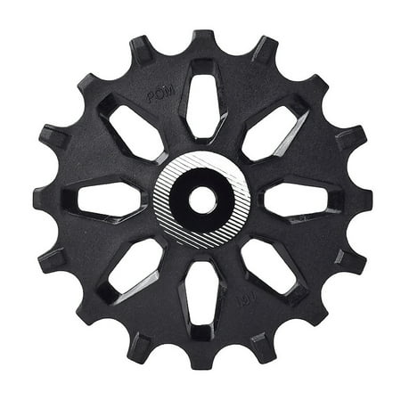 

Destyer Bicycle Rear Derailleur Pulley Aluminum Alloy Wide Narrow Guide Ceramic Bearing Wheel Portable Riding Spare Replacement 16T