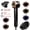 Black, variant on NICEBAY by SKIMI Hair Dryer, Ionic Blow Dryer 110,000 RPM High-Speed Brushless Motor, Travel Mini Hair Dryer For Women, Small Hair Dryer Diffuser