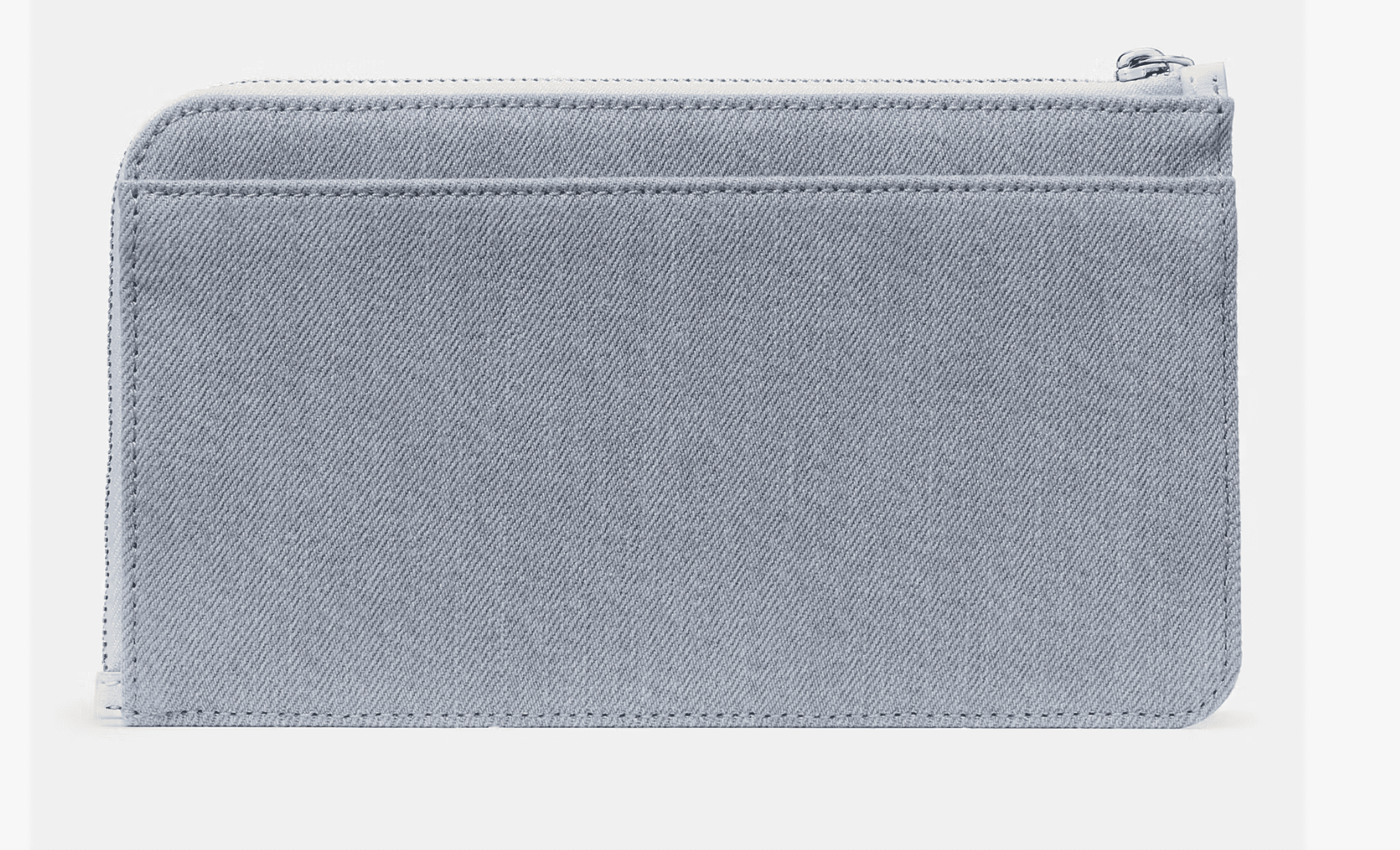 Kate Spade New York Women's Lucy Denim Medium L-Zip Wristlet