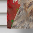 thumbnail image 4 of Carolines Treasures SC9591CHF Flocon de Neige Rouge Drapeau de Noël Toile Maison Taille, 4 of 4