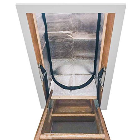 Magicfly Attic Stairway Insulator, 25" x 54" x 11" Pull Down Attic Stairway