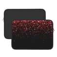 thumbnail image 3 of Bingfone Red Glitter1 Laptop Sleeve Case 15 Inch, 360° Protective Computer Carrying Bag, 3 of 9