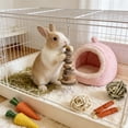 thumbnail image 5 of Rabbit Chew Toys for Teeth Grinding – Wooden Small Animal Chew Set for Rabbits, Hamsters, Chinchillas and Guinea Pigs – Boredom Relief and Cage Destruction, 5 of 7