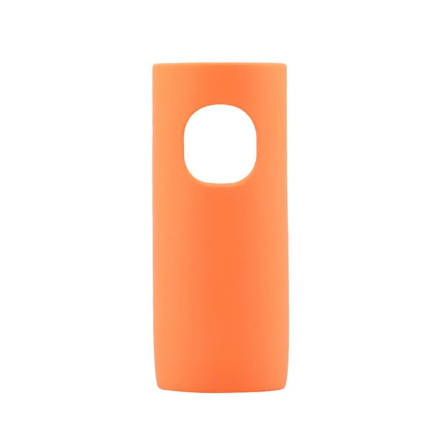 Cubiertas de polvo antiarañazos con funda de cardán de silicona para Insta360 FLOW naranja