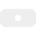 thumbnail image 4 of 28"W x 14"H x 5"ID x 9 3/4"C x 1"P Emerald Architectural Grade PVC Contemporary Ceiling Medallion, 4 of 11