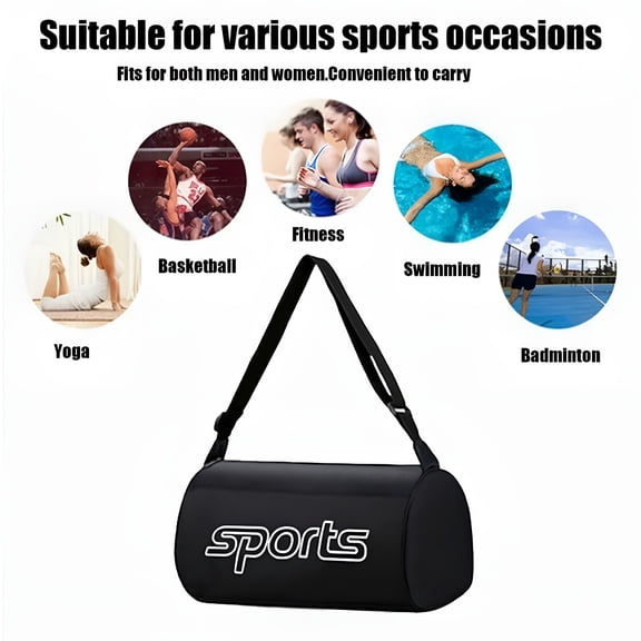 GASTROPOD Gym Bag, Workout Bag for Men, Lightweight Waterproof Training Bag for Men and Women, Medium Travel Duffel Backpack with Oxford Fabric, Sports Fitness Gear for Gym Workout and Outdoor Travel