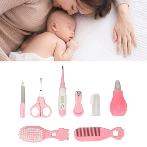 Kit de aseo para el cuidado de la salud del bebe cortaunas termometro succion Nasal juego de cuidado de guarderia para recien nacidos con bolsa de almacenamiento para ANGGREK Otros Walmart