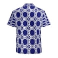 thumbnail image 3 of High Quality Hawaiian Shirts for Men Short Sleeve Aloha Beach Shirt Floral Summer Casual Button Down Shirts Blouses PCTQF2, 3 of 7