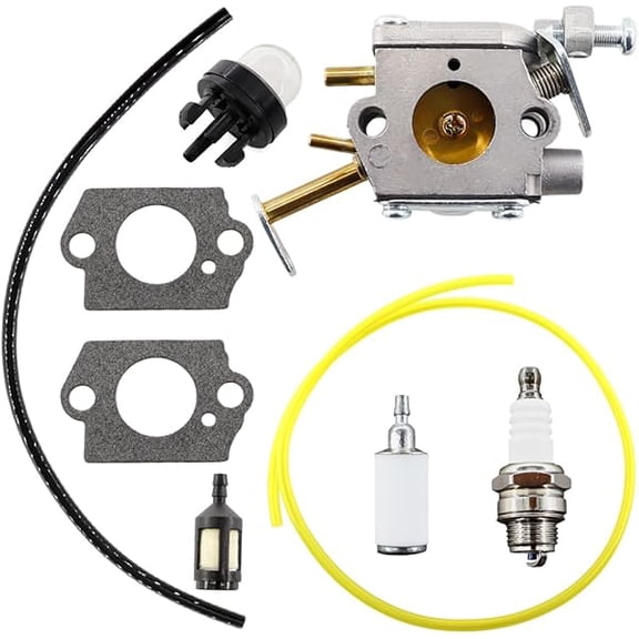 Carburetor Compatible with Poulan 2150 2375 Wild Thing Gas Chainsaw, Stable Idle Performance for Wood Cutting and Property Maintenance