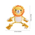 thumbnail image 3 of Mauxuk Durable Dog Chew Toys with Squeaker, Interactive Plush for Aggressive Chewers, Tough Rope Tug Toy, Boredom Relief & Teeth Cleaning, 3 of 6