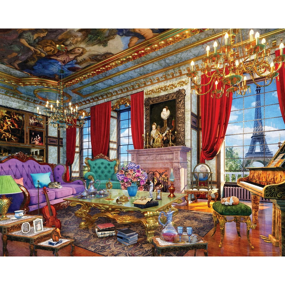 Palace in Paris 1000 Piece Jigsaw Puzzle Walmart.com Walmart.com