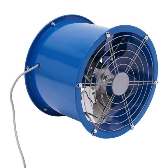 16'' Portable Extractor Fan Blower Spray Booth Paint Workshop Ventilation Exhaust 370W