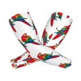 thumbnail image 2 of Sun Protection Arm Sleeves For Men Women, Red Macaw Parrot On Branch Sleeves To Cover Arms With Thumb Hole Cooling Sleeve, 2 of 2