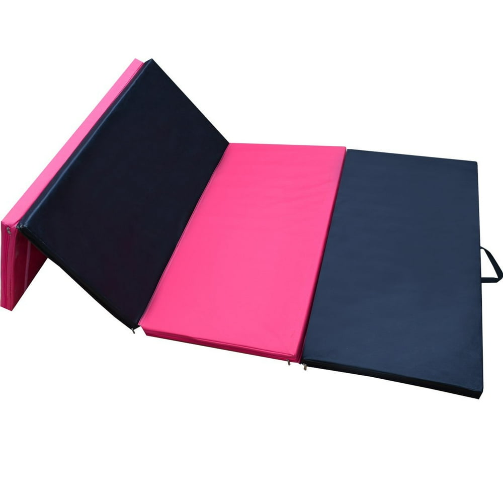 Strong Camel 4 Foldable Folding Panel Gym Gymnastics Exercise Yoga Mat