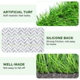 thumbnail image 4 of Shisuyan Artificial Grass Tablecloth Decor Table Cloth Holiday Placemat Simulated Grass Table Mat Decoration, 4 of 8
