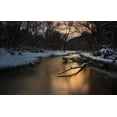 thumbnail image 2 of Maier, Norbert 24x17 Black Ornate Wood Framed with Double Matting Museum Art Print Titled - Winter Light, 2 of 4