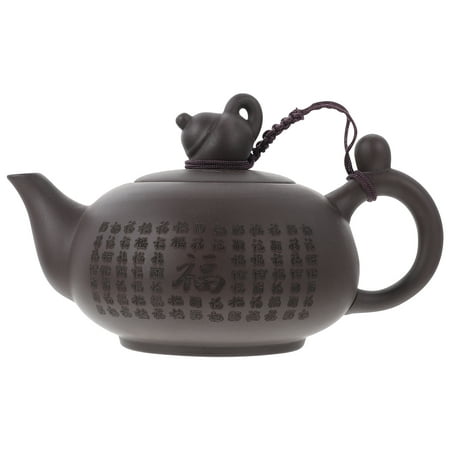 

FRCOLOR 1PC Ceramic Retro Teapot Adornment Creative Ceramic Double Pot Teapot Tea Set
