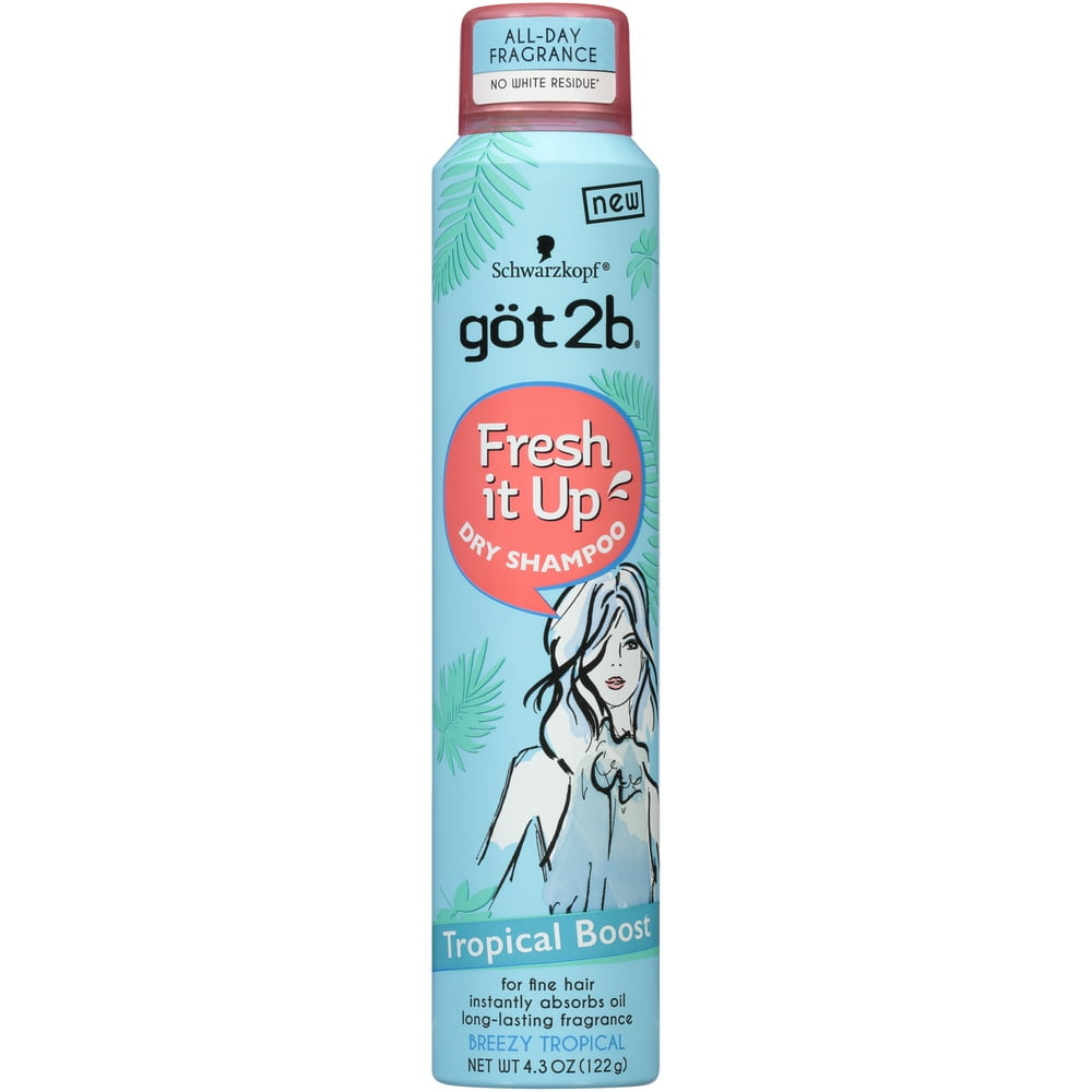 Got2b Fresh it Up Dry Shampoo, Tropical Boost, 4.3 Ounce