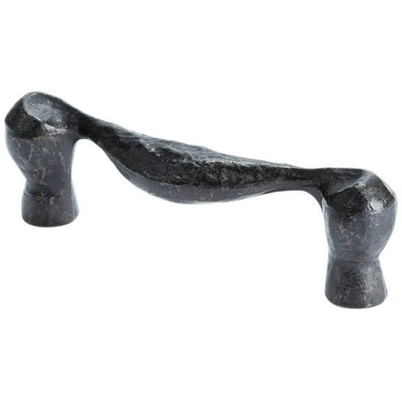 Berenson 2000-1AI-P 3 in. American Craftsman Zinc Pull - Antique Iron