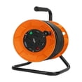 thumbnail image 3 of E Cable Reel Power Supply Outdoor Extension Cable Roller Empty Reel Trailer Spool Roller 30 Meters Wire Reel, 3 of 4