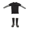 thumbnail image 1 of 1: 6 Camiseta Y Botas De Hombre Para TTL CY CG Ropa Para Niñas, 1 of 9