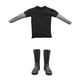thumbnail image 1 of 1: 6 Camiseta + Botas Para HT Kumik TTL CY De Acción Para Niñas Accesorios De CUTICAT Figura de acción ropa, 1 of 8