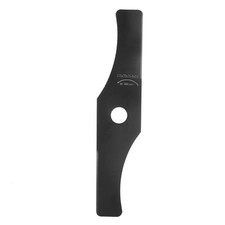 

esptrs Brush Cutter Blade 2 Tooth Manganese Steel Brush Cutter Trimmer Cutting Blade Replacement 32.7x7.2cm Blade Replacement