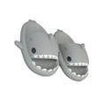 thumbnail image 4 of Ladies Mens Cute Shark Slippers Non-Slip Shark‘s Mouth Open Slippers, 4 of 8