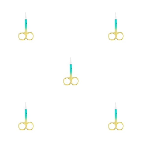 Alicates para cutículas Seitruly acero inoxidable recortador de cejas Color titanio