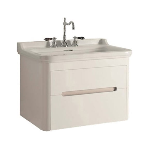 Ws Bath Collections Waldorf 80C.11.03 Waldorf 32" Wall Mounted Single Basin Vanity Set -