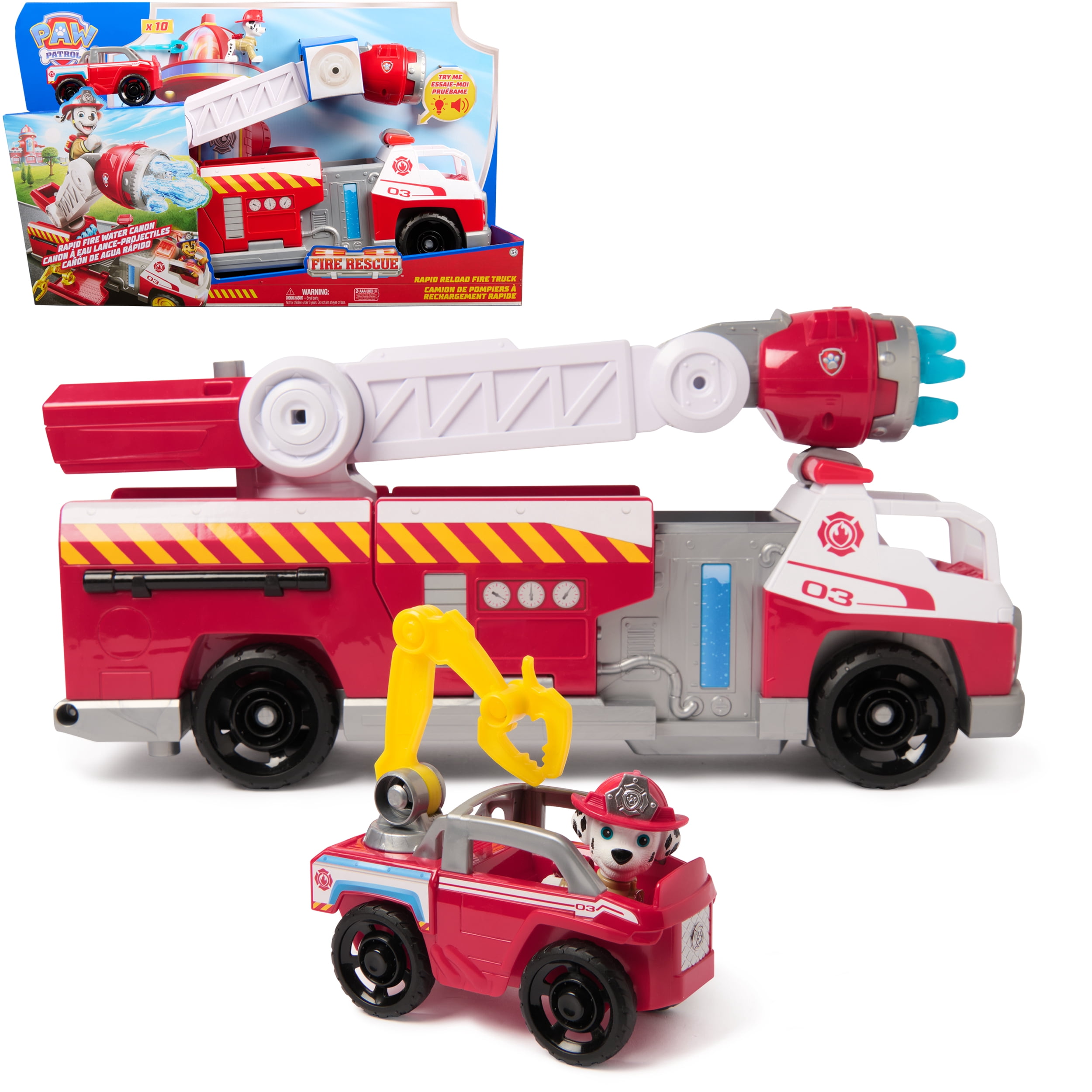 Mickey Mouse, Fire Engine Playset, Lights and Sounds, Ages 3+