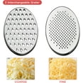 thumbnail image 4 of RUseeN Cheese Grater With Airtight Storage Container, cheese shredder & vegetable grater, Box Grater, Red, 4 of 7