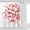 Red, variant on Purple Cherry Shower Curtain 60''W x 72''L Spring Sakura Floral Plum Blossom Flowers Japanese Asian Bathroom Curtains Plant Leaves Polyester Fabric 12 Pack Plastic Hooks