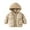 Apricot, variant on Esaierrr 2PCS Boys Winter Coats Vest Hoods Winter down Jackets Waistcoat for Toddler Kids 2-10Y Solid Color Thickening Warm Cotton Coat Winter Jacket