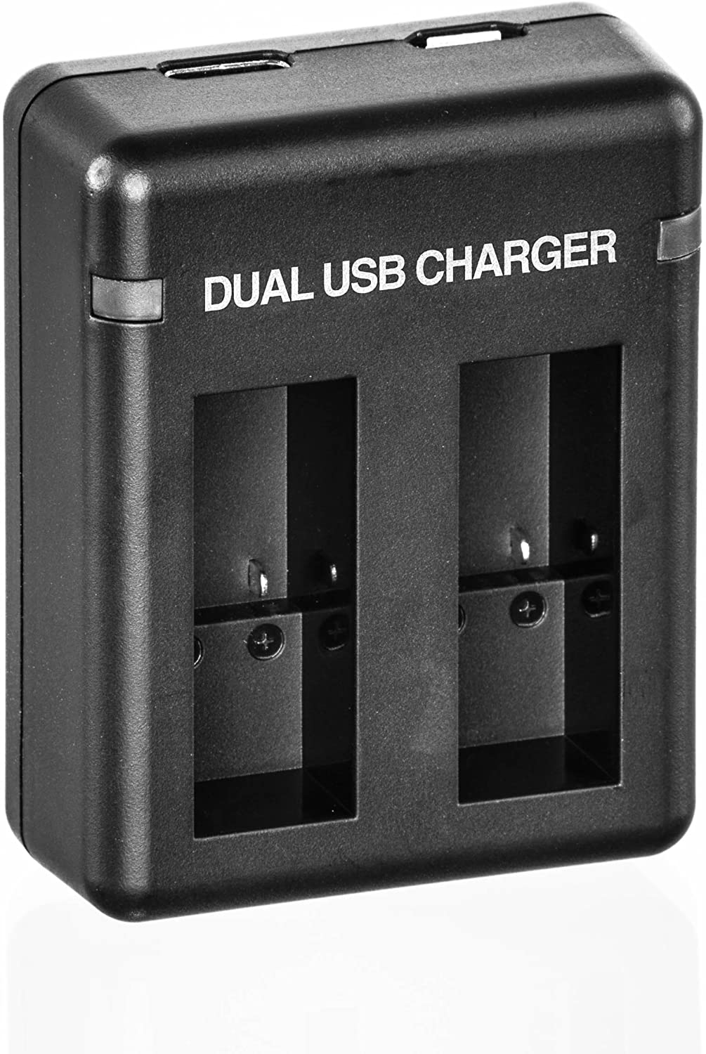 Ultimaxx Dual USB Battery Charger for GoPro Hero 5, 6, 7, 8 Batteries with 2X Extended Life Replacement Batteries (1700mAh / 3.85V / 6.5Wh) for Use with GoPro HERO5, HERO6, HERO7 & HERO8 Action Cams - image 4 of 7