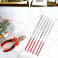 thumbnail image 3 of 1 Set Jeweler Tool Precision Needle File Metal File Round File Flat File Kit, 3 of 6