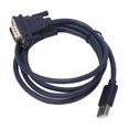 thumbnail image 3 of TICFOX Convertidor USB A RS232 1.1 2.0 3.0 Tipo A A DB9 Serie Macho De 9 Pines para Windows 48 Pulgadas De Longitud, 3 of 8