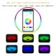 thumbnail image 5 of Fiudx Lámpara de Techo Led Musical con Altavoz Bluetooth, Opciones de Cambio de Color Rgb, Control Remoto y Desde Smartphone, Brillo y Volumen de Música Ajustables, Iluminación para Dormitorio y Sala, 5 of 6