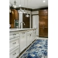 thumbnail image 2 of Carini Distressed Medallion Rug, Classic/Ice Blue, 2ft - 7in x 8ft, Runner, 2 of 4