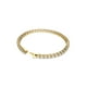 thumbnail image 4 of Pulsera de tenis Swarovski Matrix con piedras transparentes en tono dorado, 4 of 4