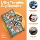 thumbnail image 2 of Cama de avión para niños pequeños y extensor de asiento Little Traveler: cama de avión acogedora y de fácil configuración para niños de 1 a 4 años, 2 of 5
