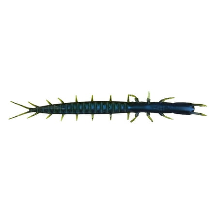 UPC: 0857071008738 | Tackle HD 8-Pack Mega-Mite Hellgrammite Fishing Bait  8  3D Scanned Fishing Lure  Soft Plastic Bass Lures  Fishing Lures for Freshwater  Green Pumpkin Blue
